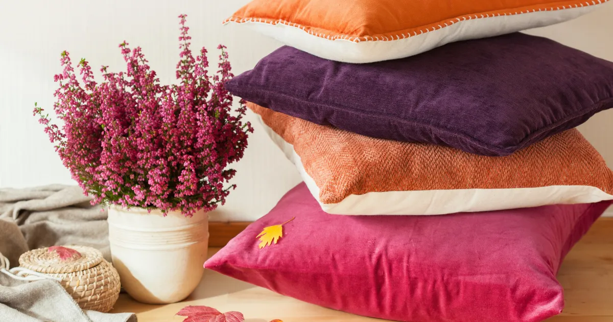 Cushion Cover In Contrasting Color
