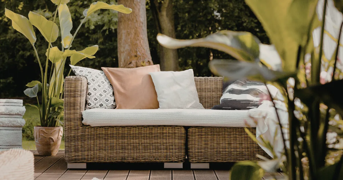 Garden Sitting Sofa area