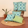 Geometric Print Cotton Cushion Covers