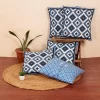 Geometric Print Cotton Cushion Covers