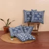 Jaipuri Print Cotton Cushion Cover in Hathi Print