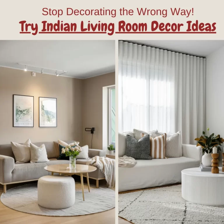 Indian Living Room Decor Ideas